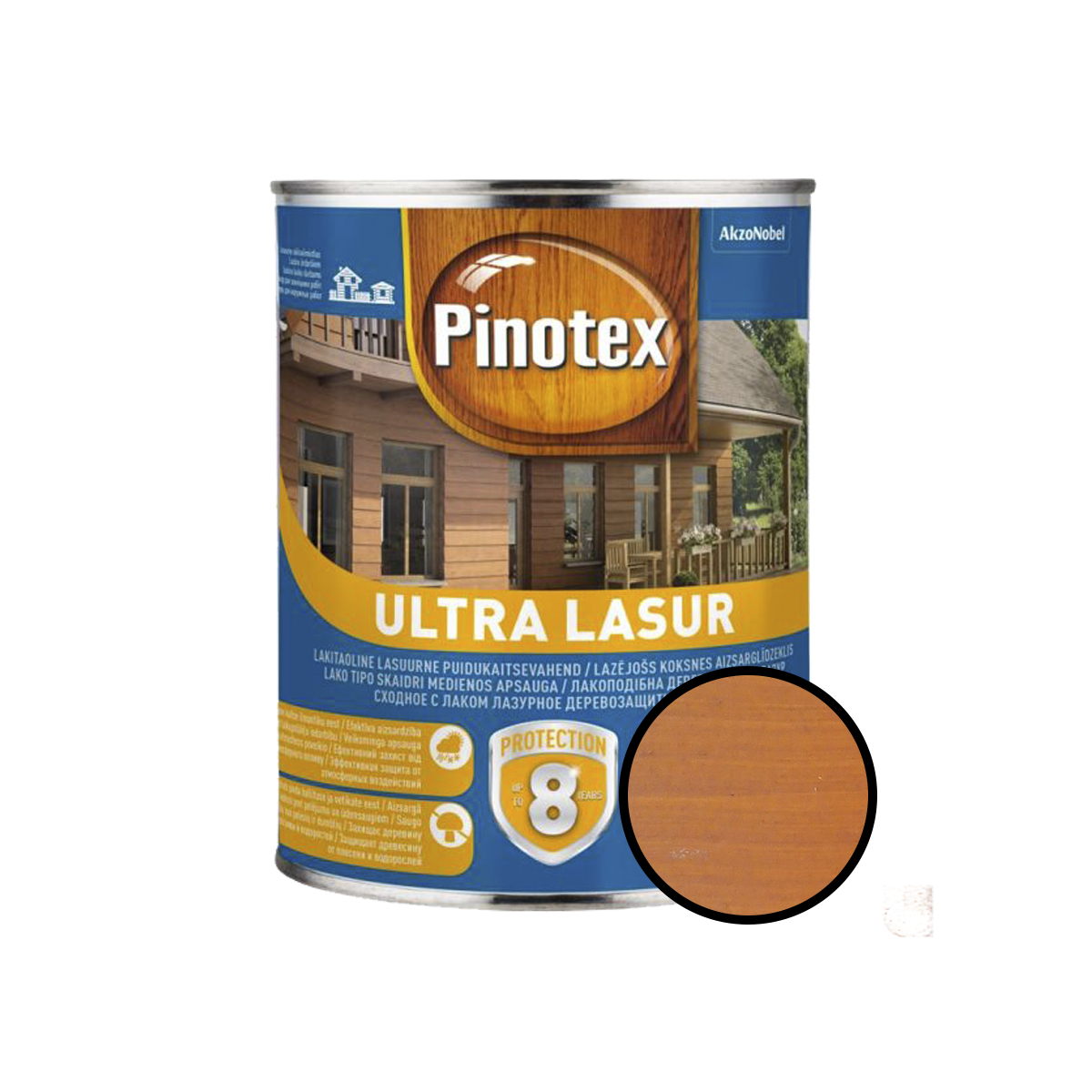 

Деревозащитное средство Pinotex Ultra Lasur орегон 3л