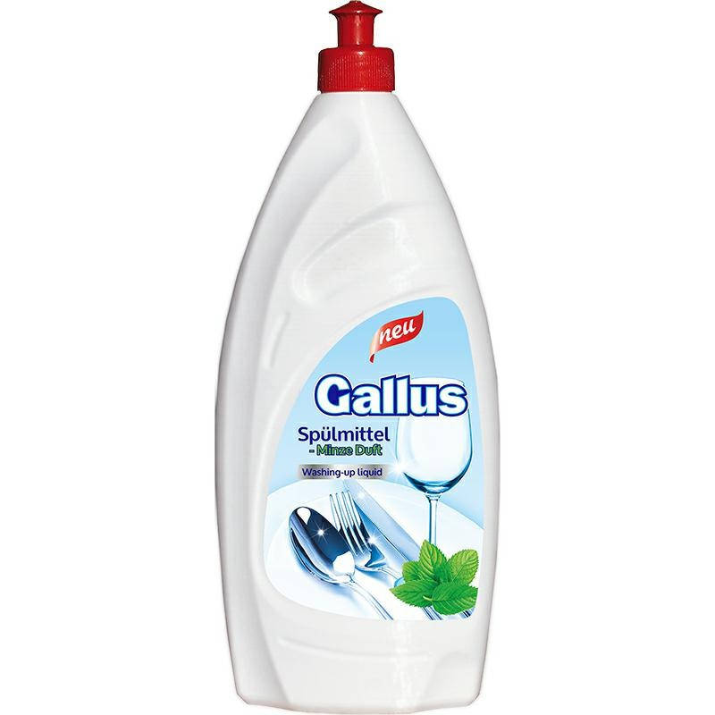 

Средство для мытья посуды Gallus 900 мл Мята