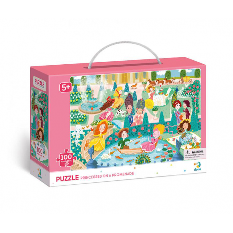 

Картонный пазл Принцессы на прогулке, Додо, 300404