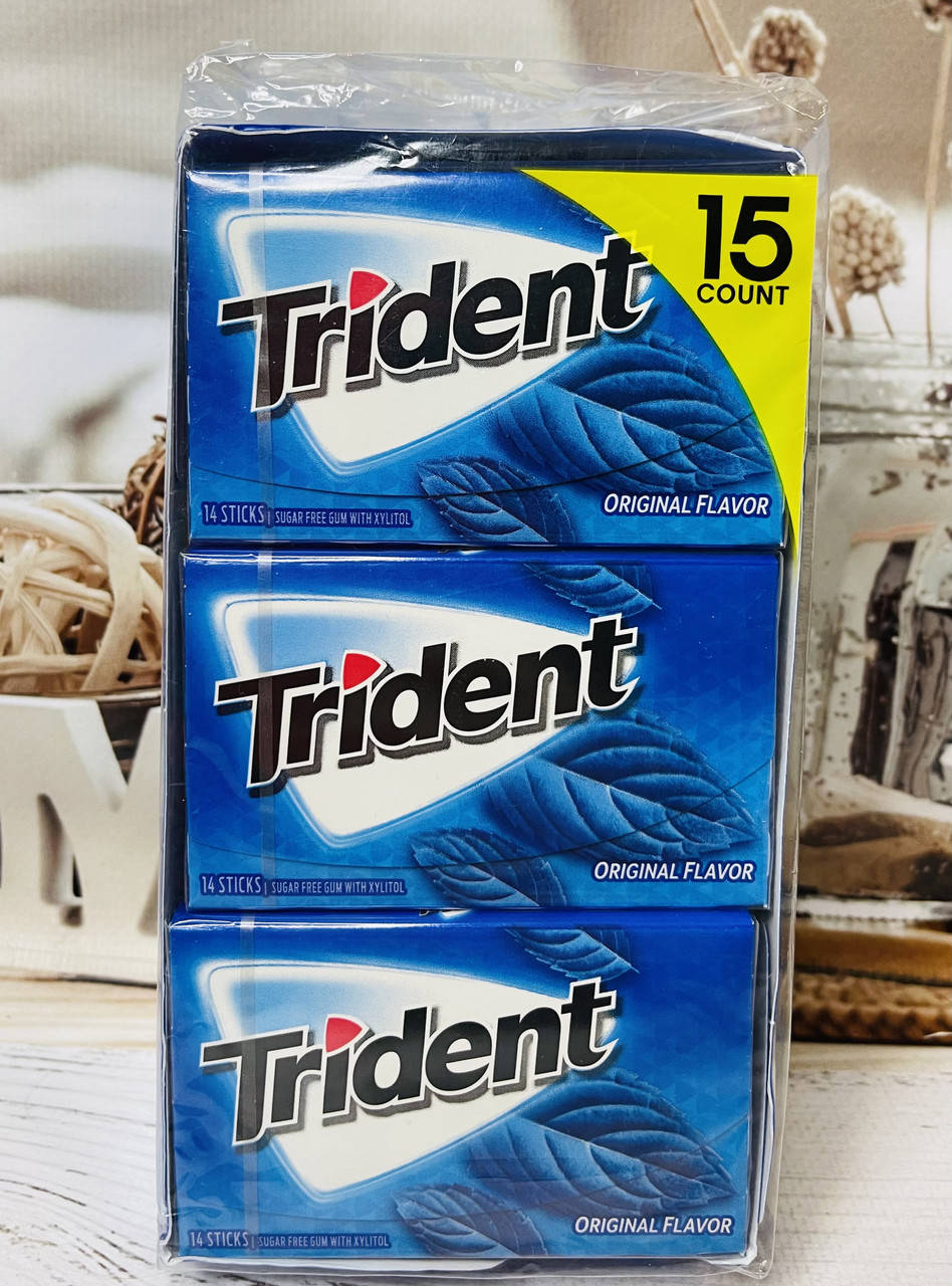 

Блок жуйок TRIDENT Перечна м'ята, 210шт