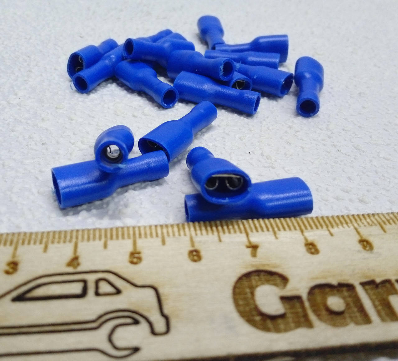 

Клемма 6,3мм "мама" в изоляции