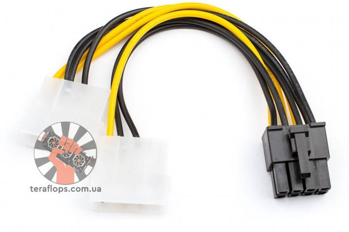 

Кабель Atcom 8pin to 2molex 15 см (8604)
