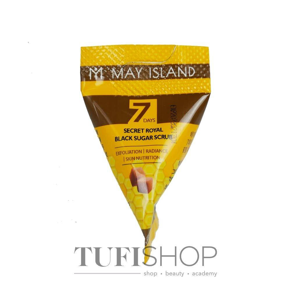 

Скраб для лица May Island Secret Royal Black Sugar Scrub, 5 г