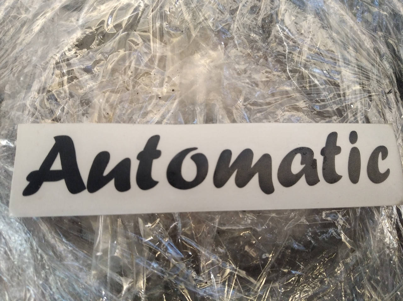 

Эмблема (наклейка) Матиз (automatic)