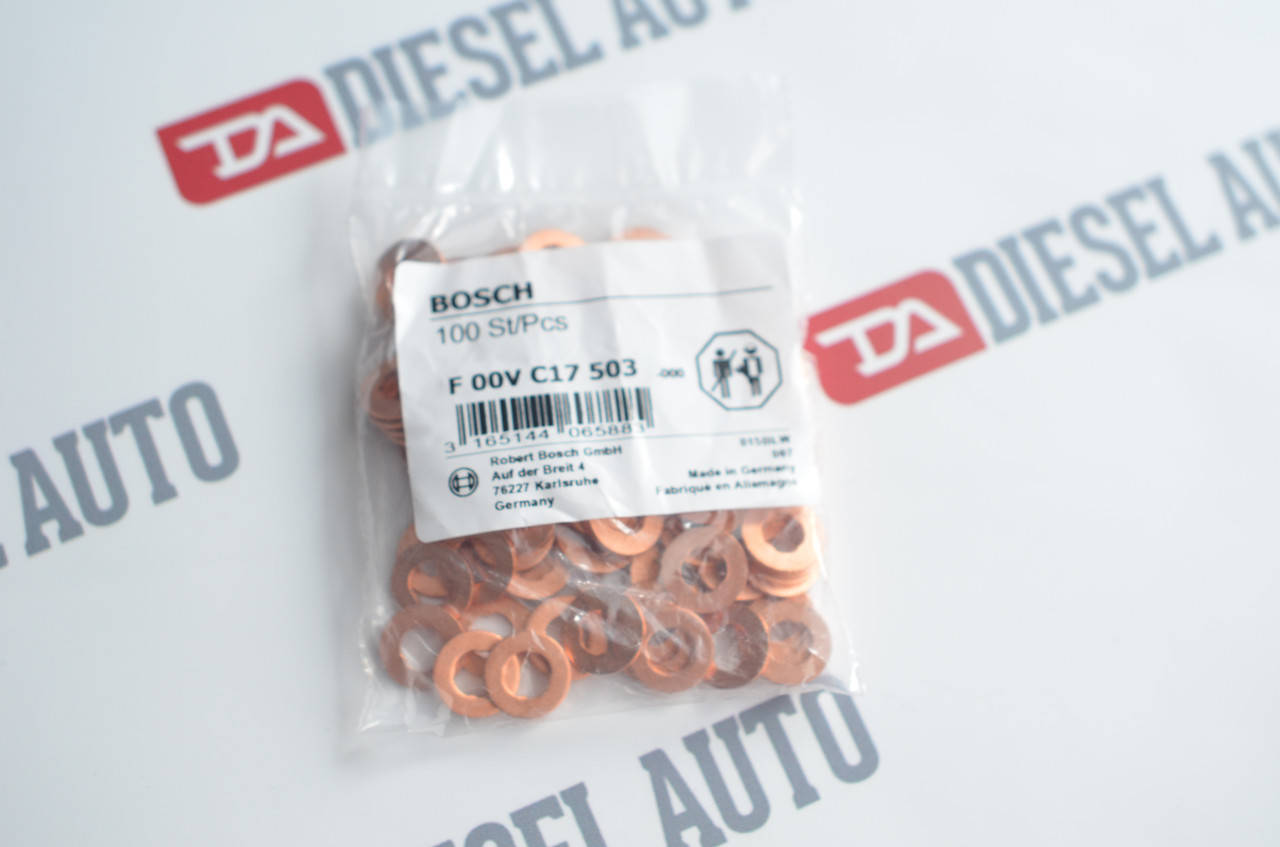 

Медная шайба Bosch F00VC17503 (толщина 1.5 мм)