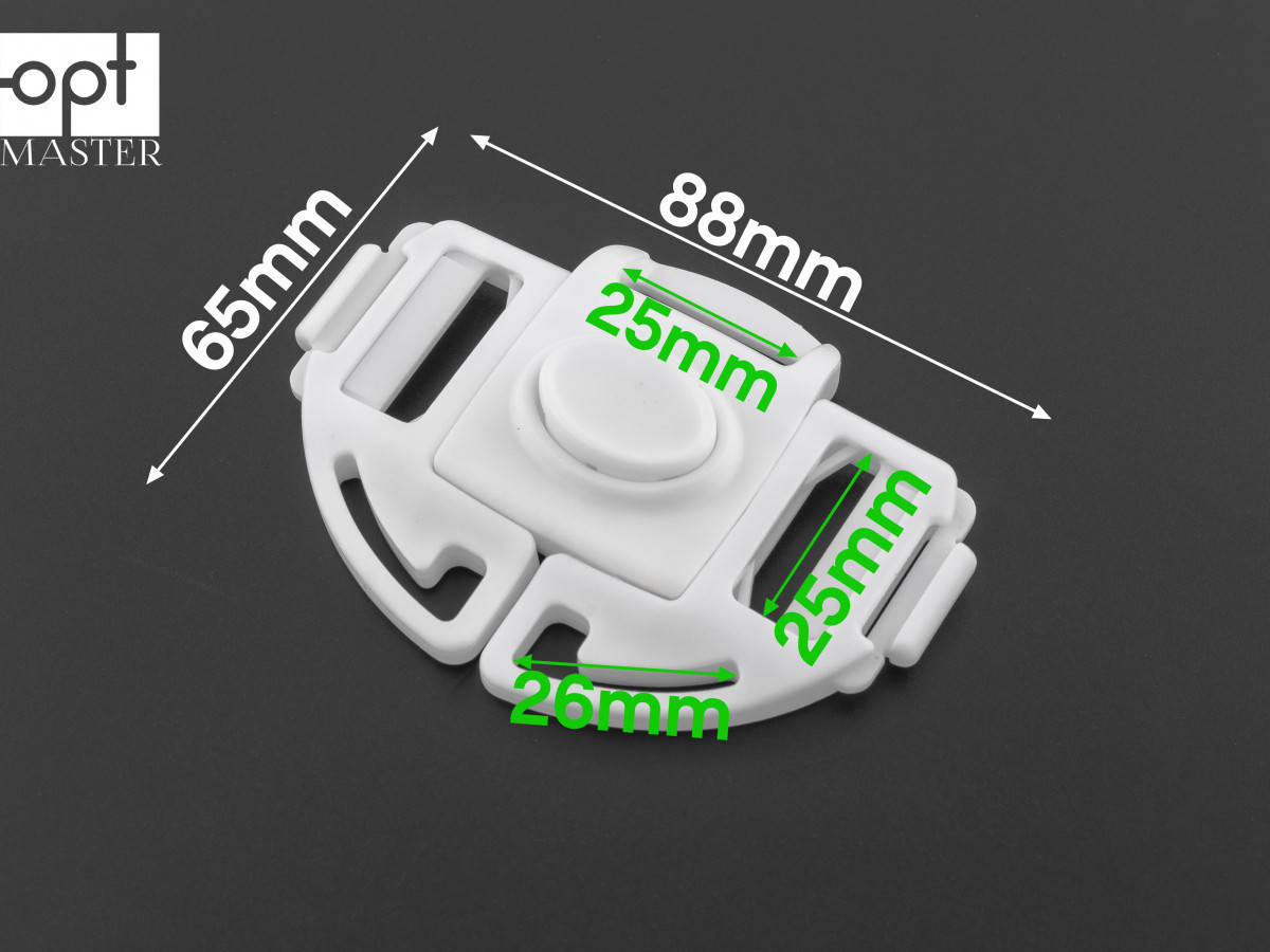 

Застёжка фастекс пластик ФК-(В)25142 Белый