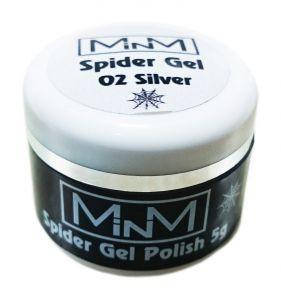 

Гель-паутинка серебряная M-in-M Spider 02 Silver, 5 г