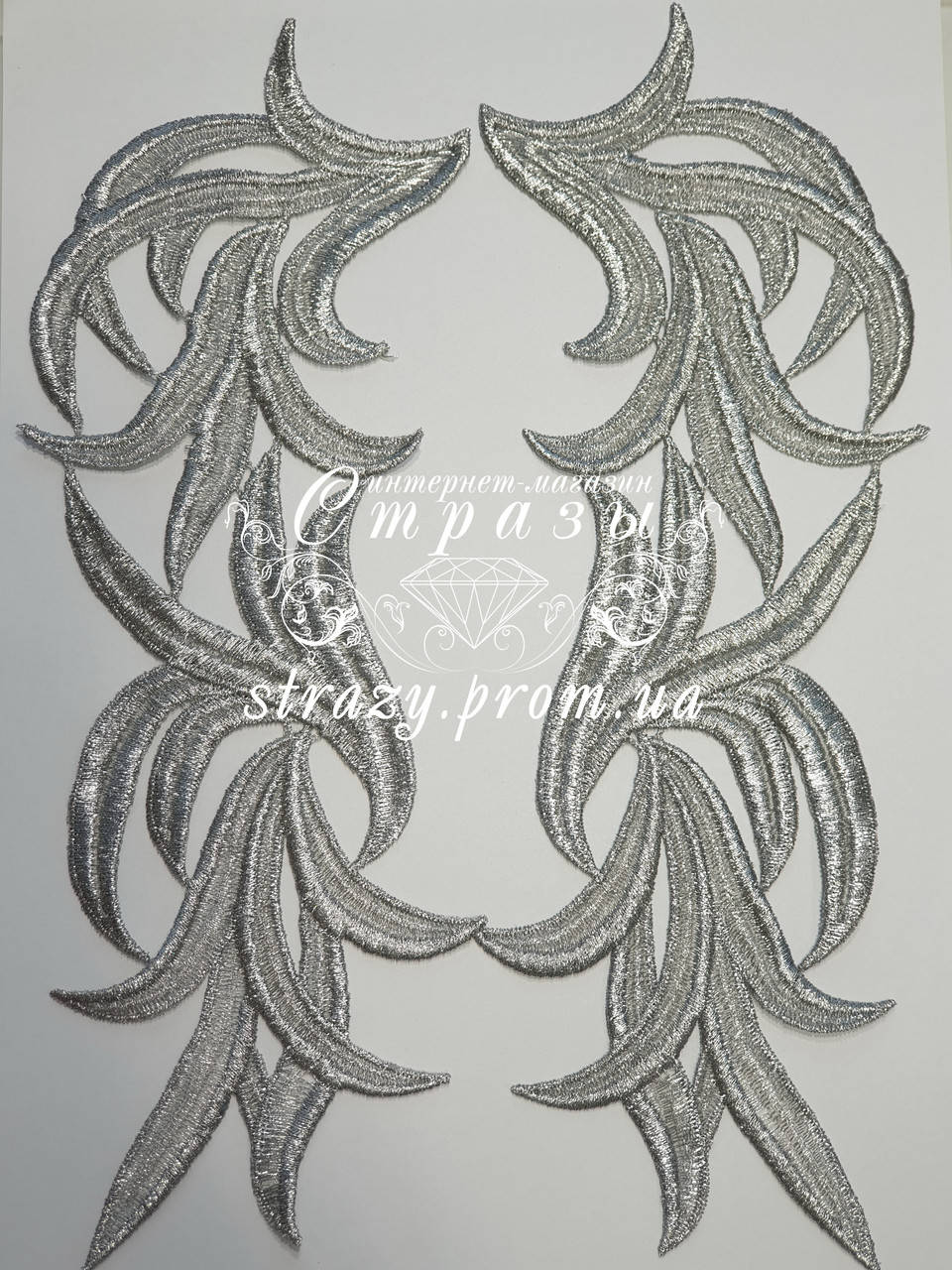 

Лейсы SILVER 27*9см, 1 пара, Серебристый