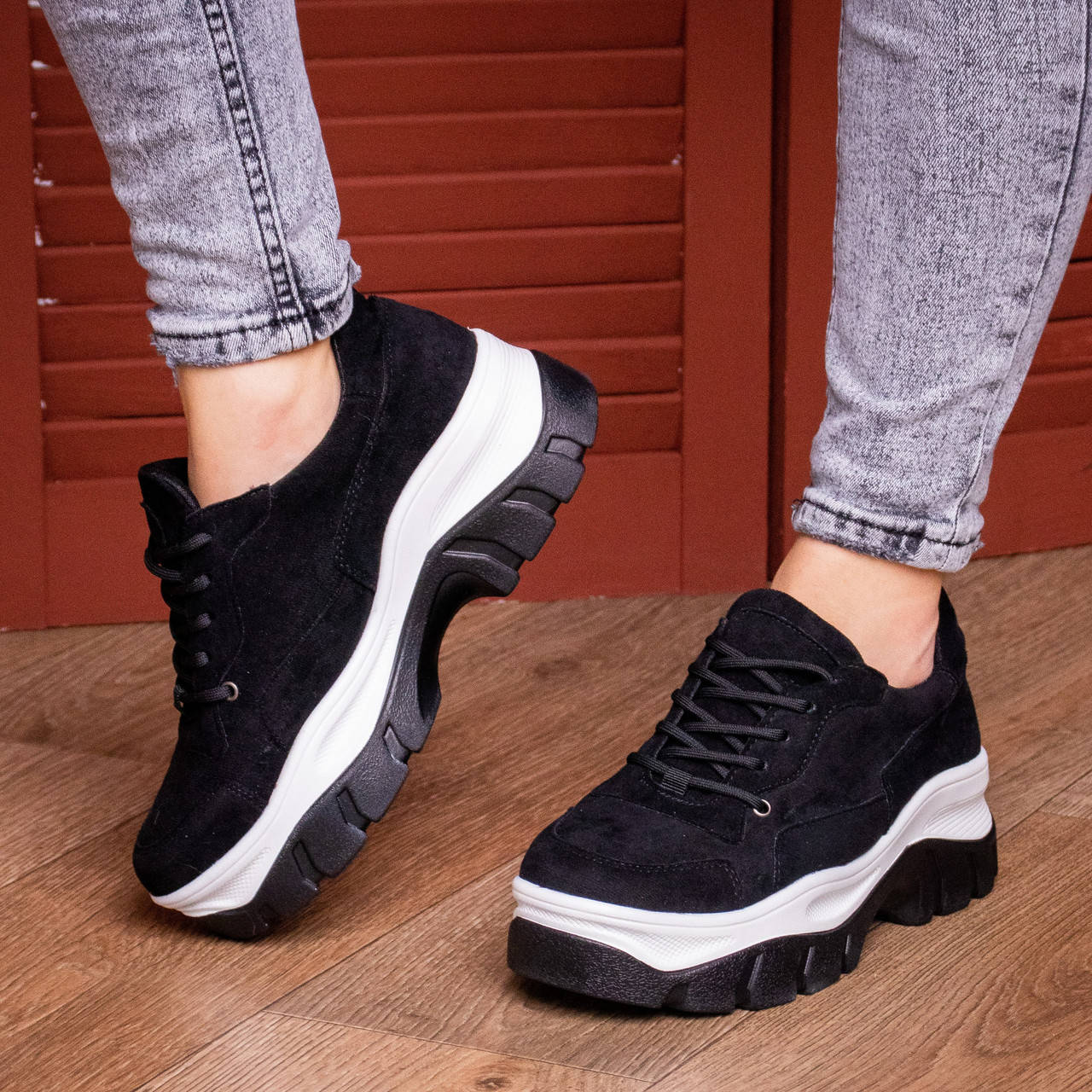 

Женские сникеры Fashion Bosco 1985 36 размер 23 см Черный