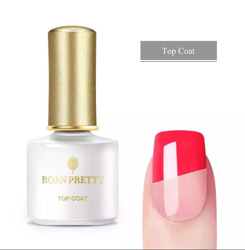 

Топ Born Pretty 6 мл для ногтей под УФ лампу UV LED топовое покрытие