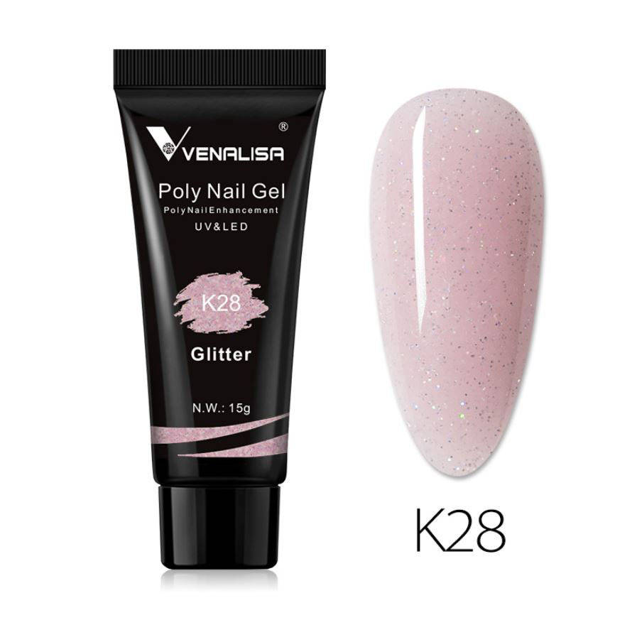 

Полигель (акрил-гель) Venalisa UV/LED 15 г, K28