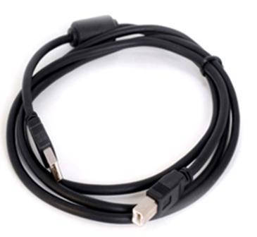 

05-08-071. Шнур USB штекер A - штекер В, version 2.0, черный, 1,5м