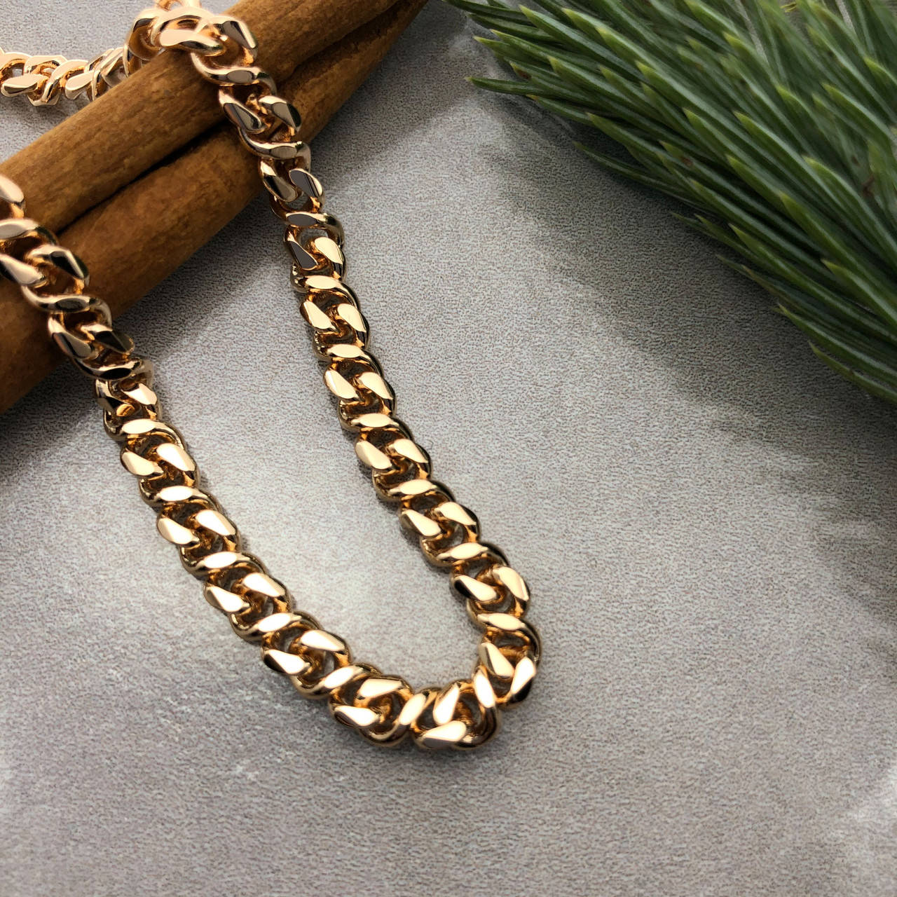 

Цепочка CH 838, Длина 55 см, Ширина 6 мм, позолота РО