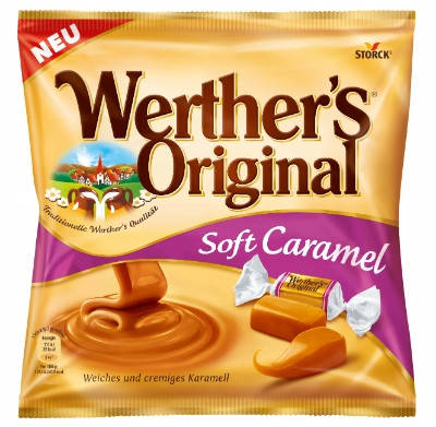

Карамель Werthers Soft Caramel 180 g, Леденцы, Карамельные леденцы
