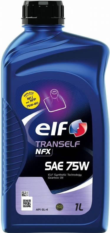 

Трансмиссионное масло Elf tranself NFX 75W 1л
