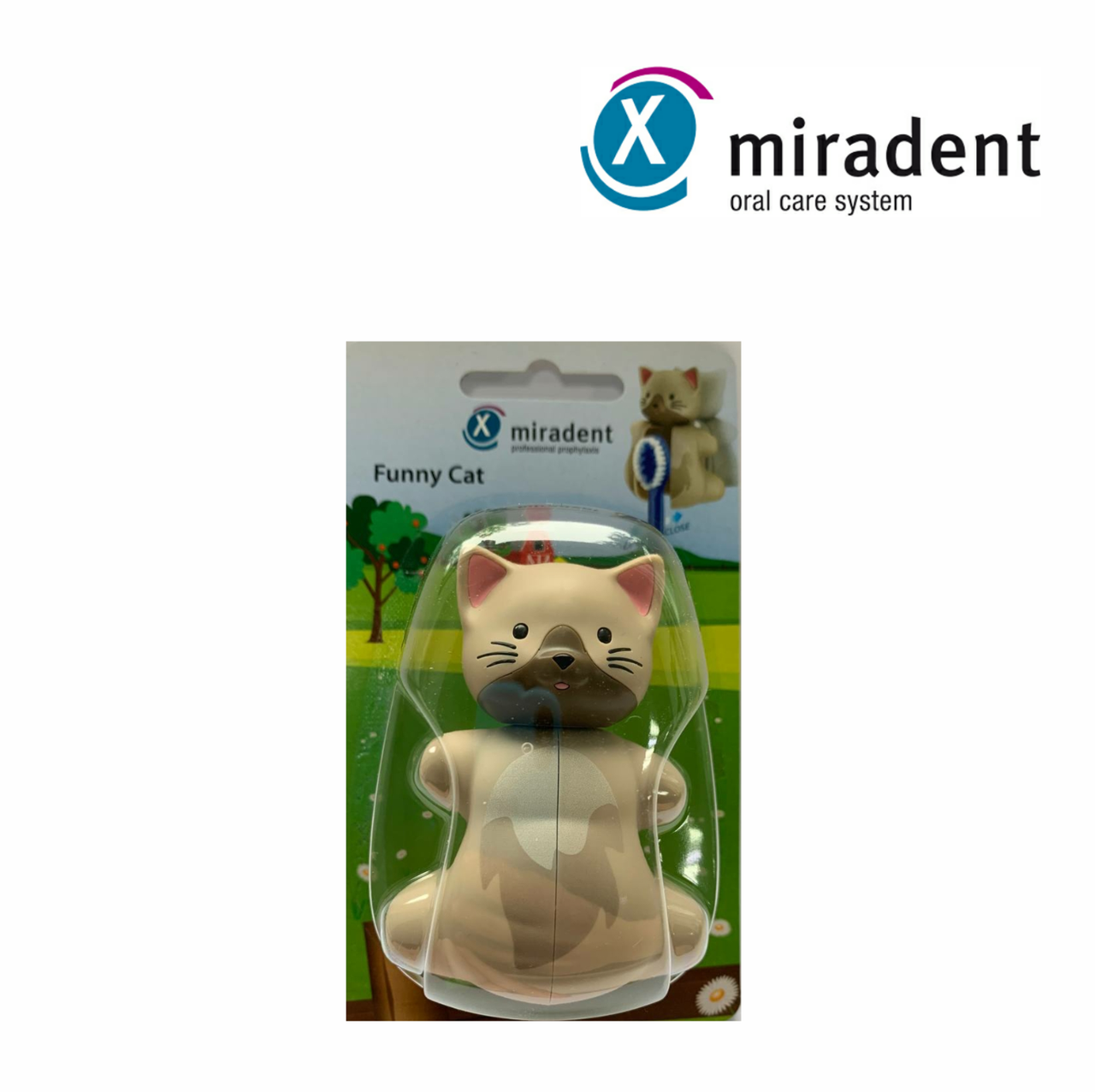 

Гигиенический футляр miradent Funny Animals, котик