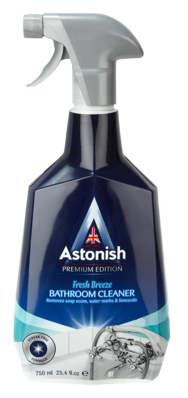 

Средство (спрей) для чистки ванной комнаты Astonish Bathroom Cleaner (750 мл.)