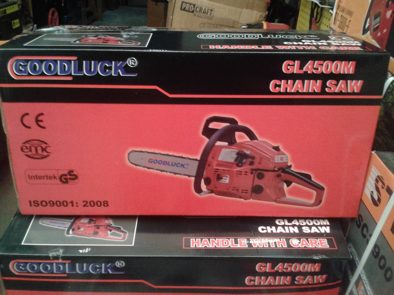 

Бензопила GOODLUCK GL4500М