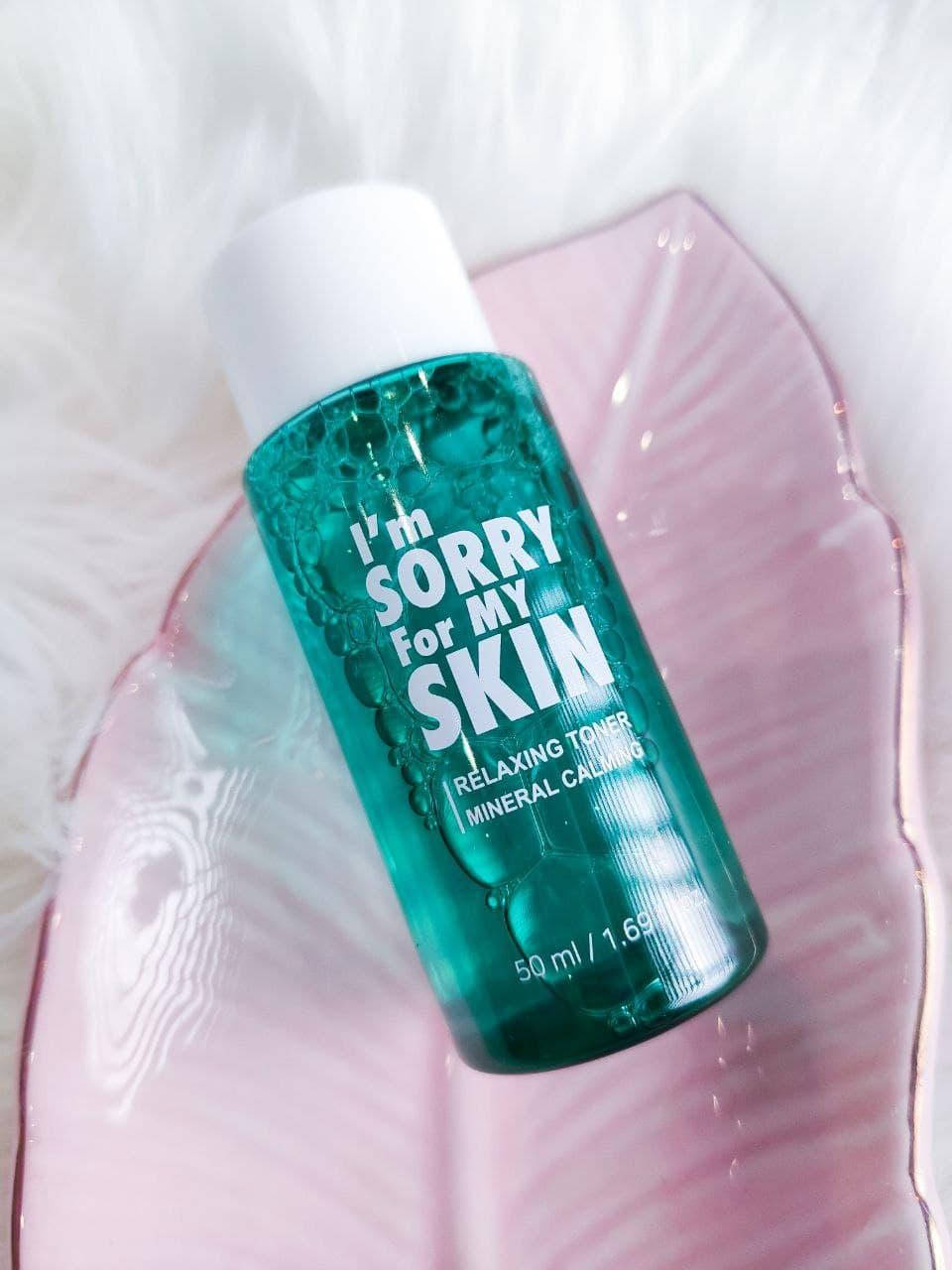 

Успокаивающий тонер Ultru Im Sorry For My Skin Relaxing Toner Mineral Calming 50 мл