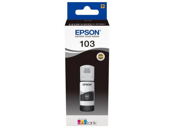 

Чорнило Epson 103 (L3100/3101/3110/3150/3151) Black 65мл