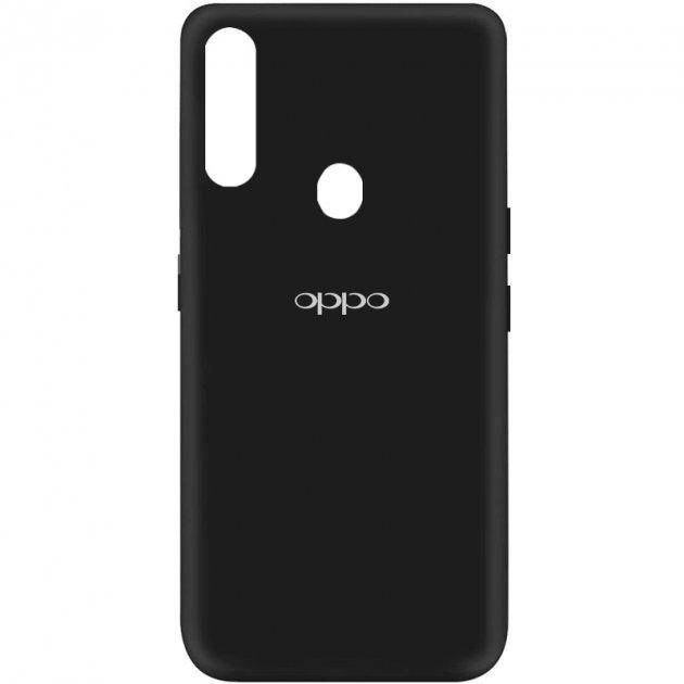 

Чехол Silicone Case full для Oppo A31 Черный