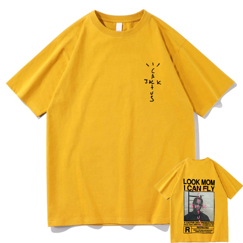 

Футболка желтая LOYS Cactus Jack Look