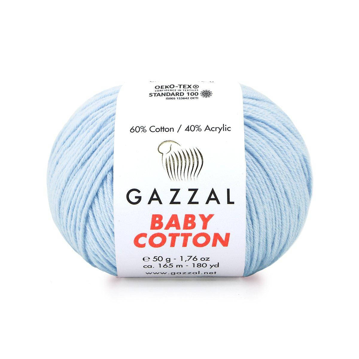 

Gazzal Baby Cotton № 3429 голубой
