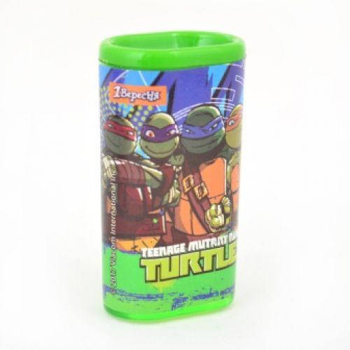 

Точилка бочонок "1 Вересня" 620295 с контейнером "Ninja Turtles"
