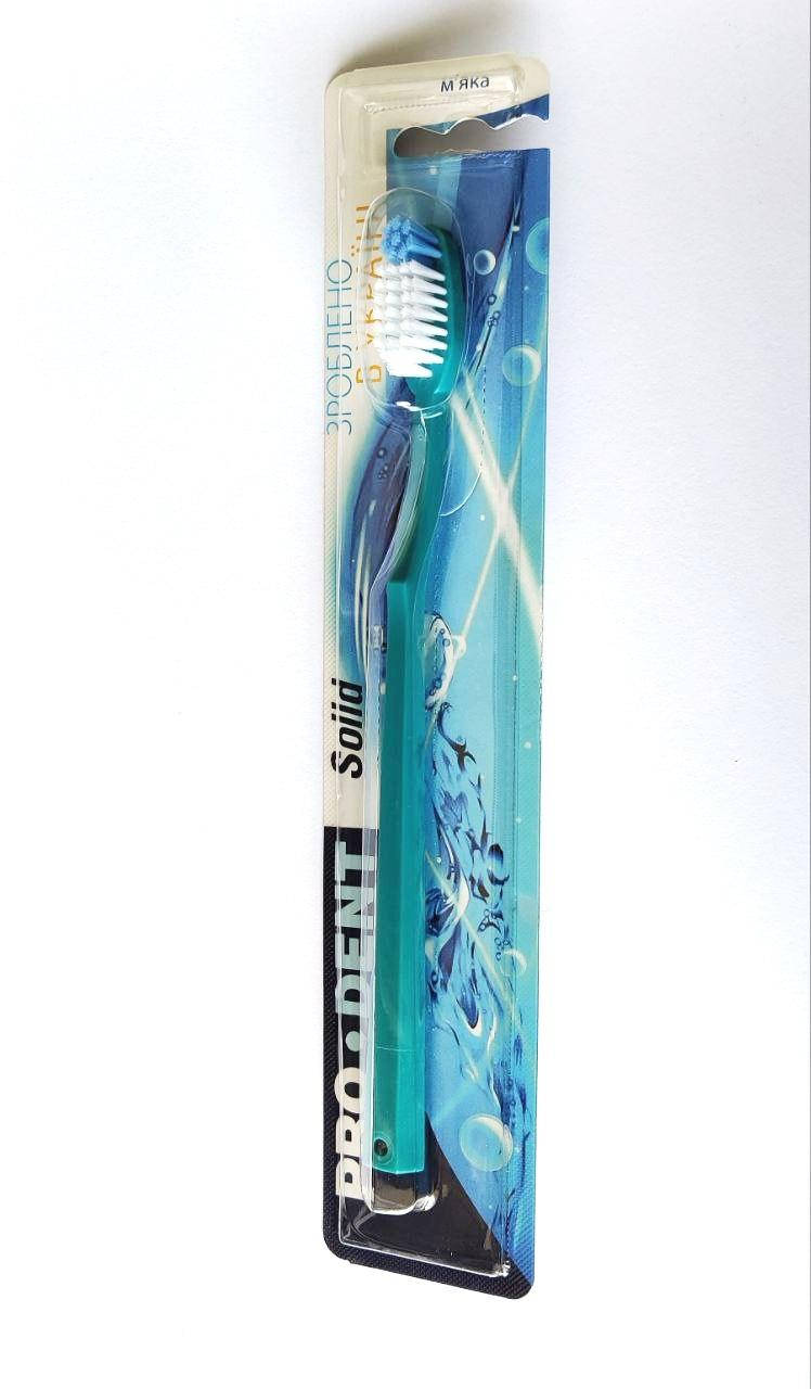 

Зубная щетка мягкая Prodent Solid, Продент