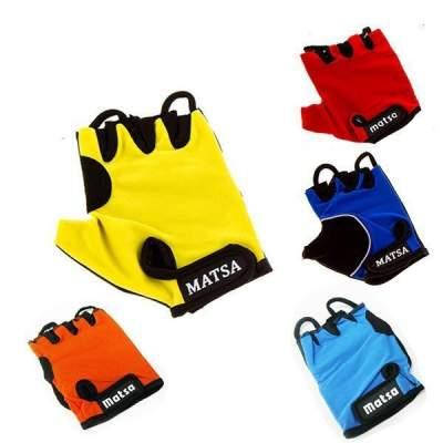 

Перчатки вело, фитнес Matsa, лайкра р.S, цвета в ассортименте