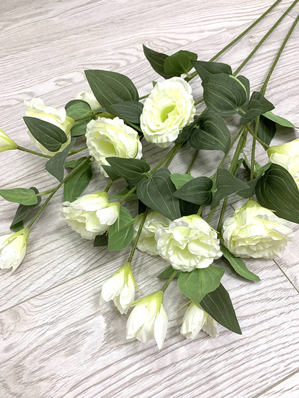 

Искусственная эустома молочная ( премиум , имитация натурального растения)