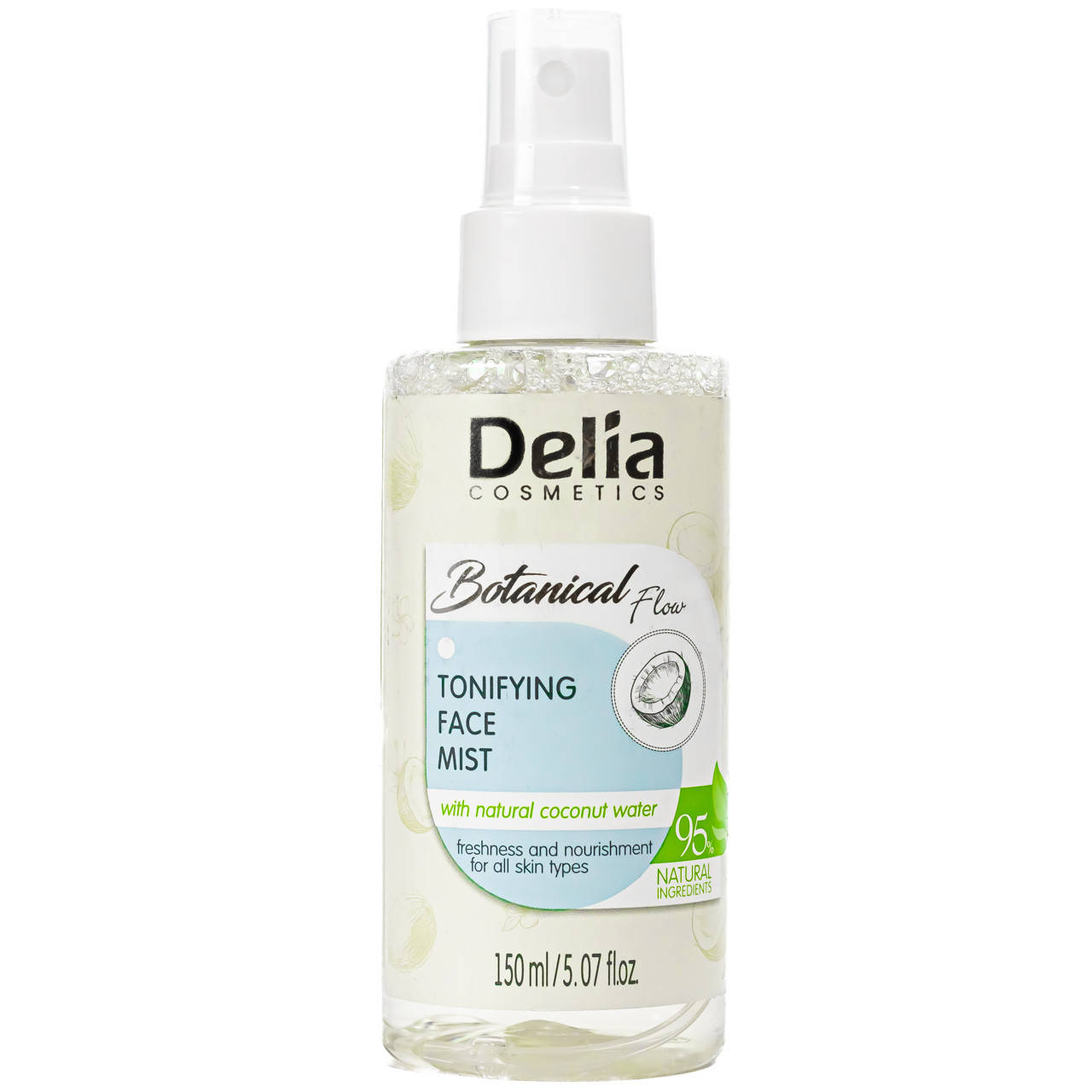 

Тонизирующий спрей для лица Delia CosmeticsTonifying Face Mist 150мл +18