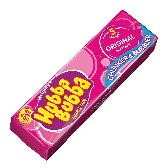 

Жевательная резинка Hubba Bubba с классическим вкусом Bubble Gum 35 г