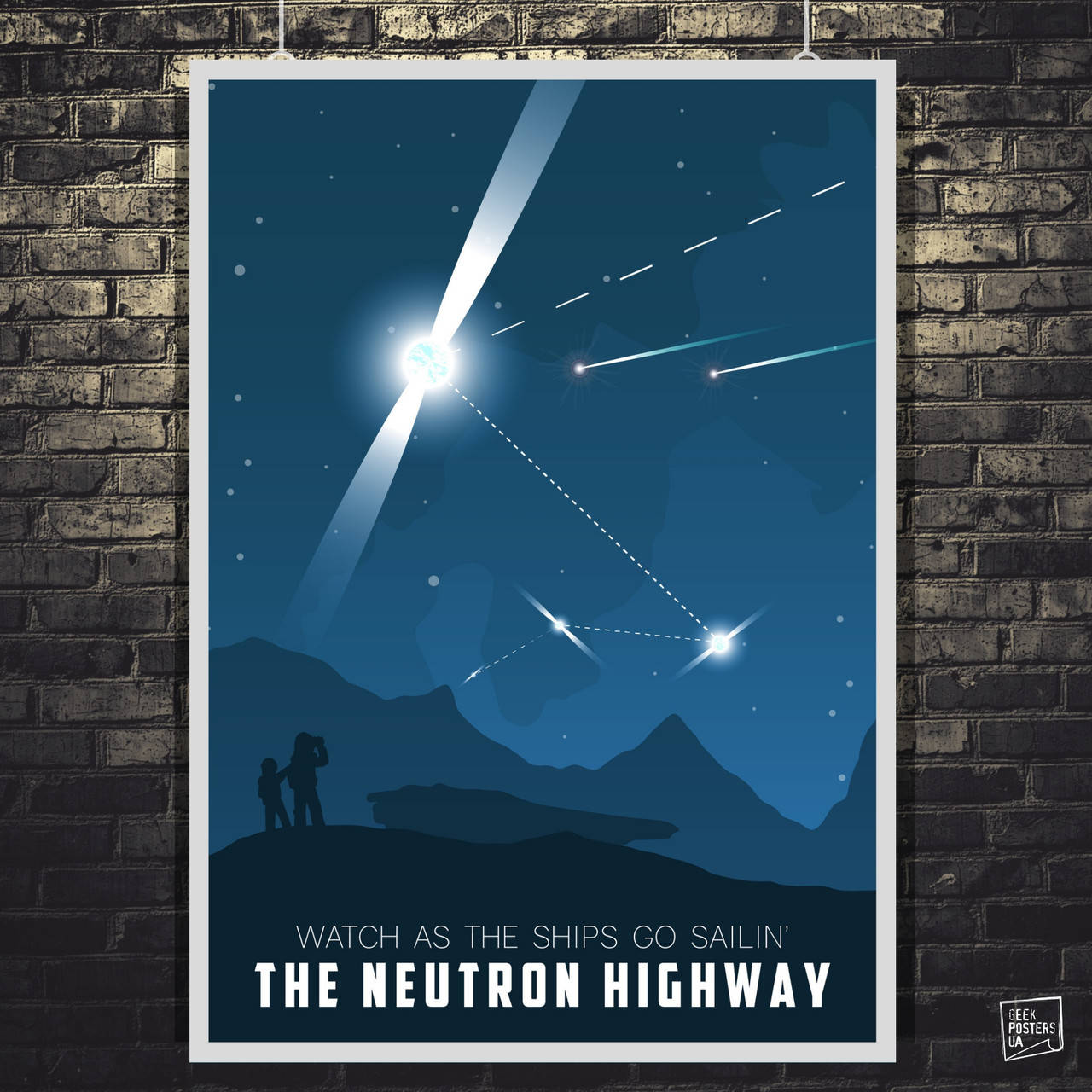 

Постер "The Neutron Highway". Elite:Dangerous. Размер 60x85см (A1). Матовая бумага