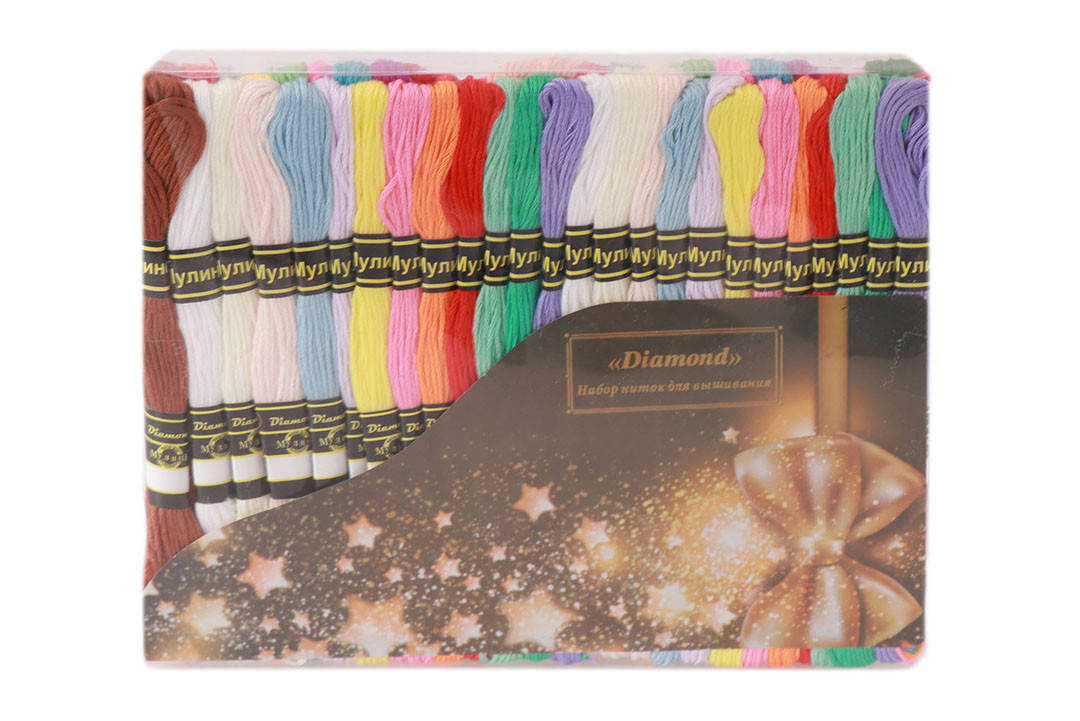 

Нитки мулине "Diamand", 50цветов