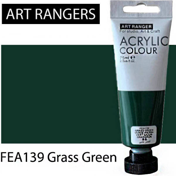

Акрилова фарба "Grass Green" пласт туб, 75мл, FEA139, Зелёный