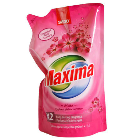 

Sano Maxima Mask гигиенический смягчитель белья екопак 1 л