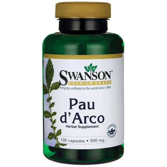 

Пау Дарко (Pau D'Arco) 500 мг 100 капсул