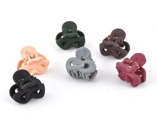 

Краб для волос мини длина 2см К287-4/6, Разные цвета