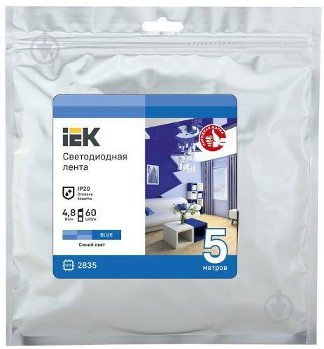 

Лента светодиодная LED IEK LSR-2835B60-4,8-IP20 12V, 5м