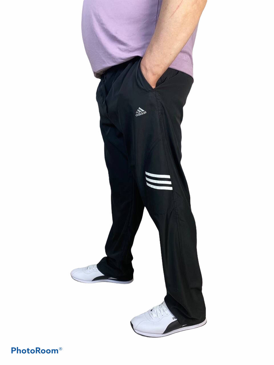 

Брюки мужские плащевка.Штаны мужские легкие. XXXL(52), Черный