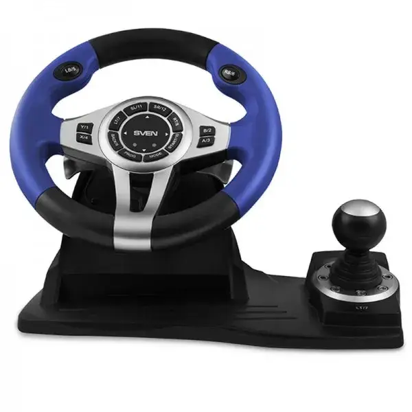 

Руль Sven GC-W600 USB UAH Black проводной, Черный