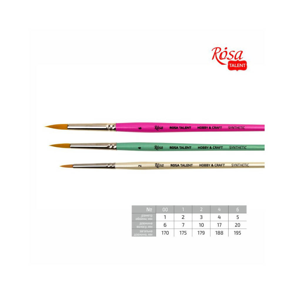 

Синтетика кругла ДЛЯ ДЕКОРУ, HOBBY & CRAFT, 1, к.р. ROSA TALENT