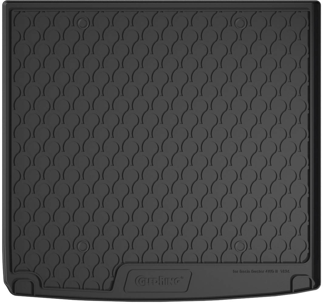 

Коврик в багажник Renault Duster /Dacia mkII 2018+ полный привод Рено Дастер