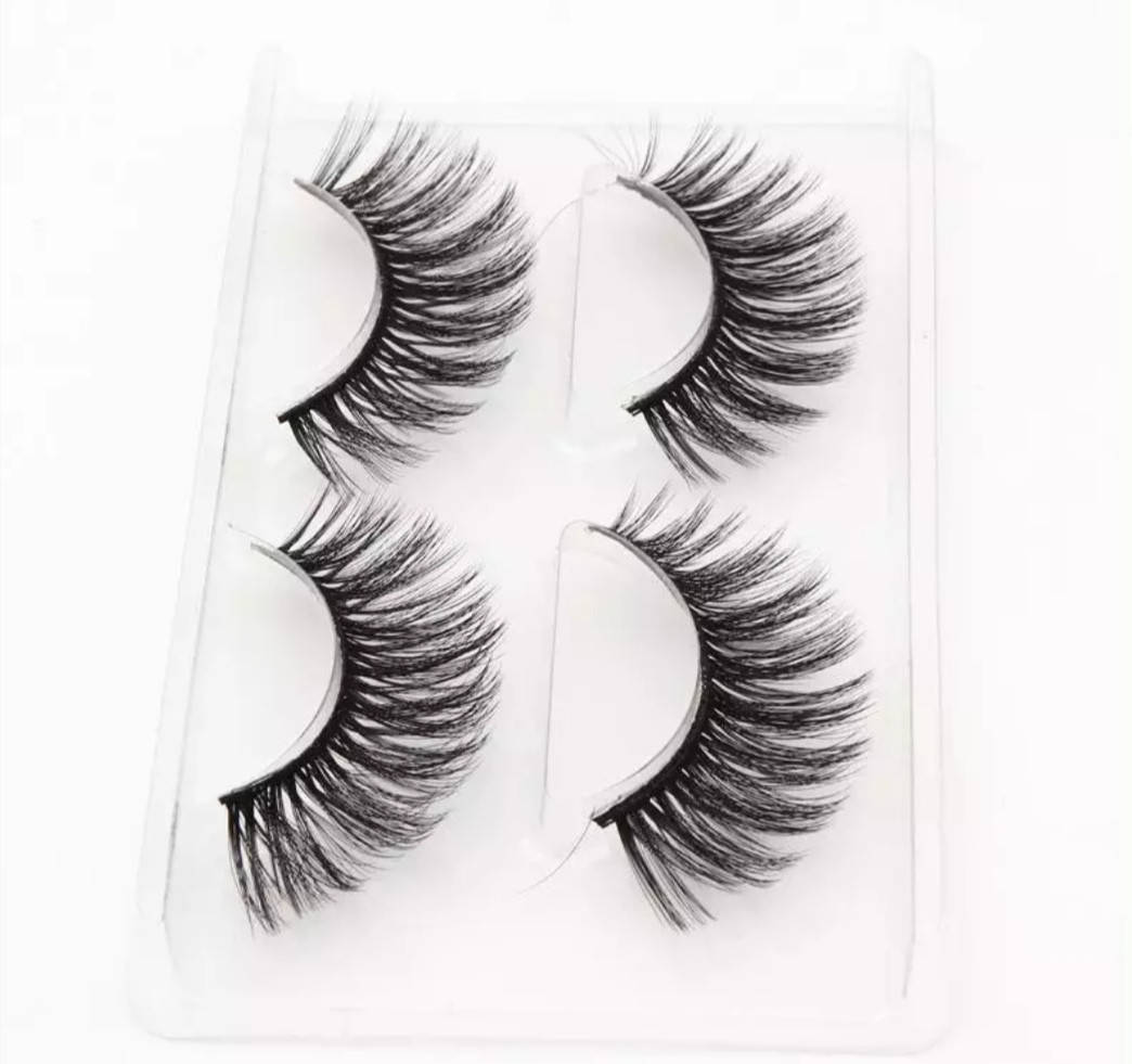 

Накладные ресницы 3D 738 2пары, Черный