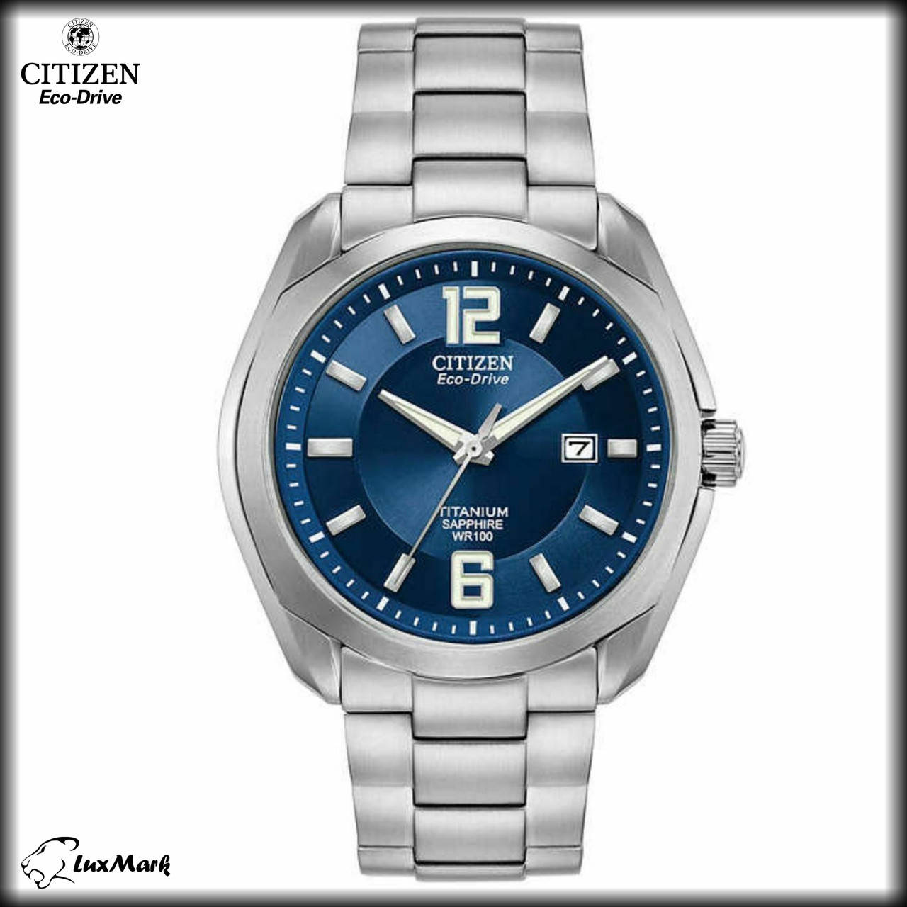 

Citizen Eco-Drive BM7080-54L Часы мужские Ø43мм Titanium Sapphire