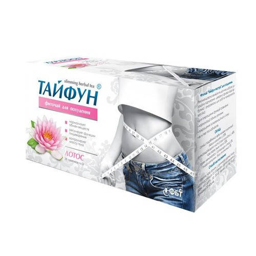 

Тайфун фиточай для похудения лотос пакетики по 2г №30