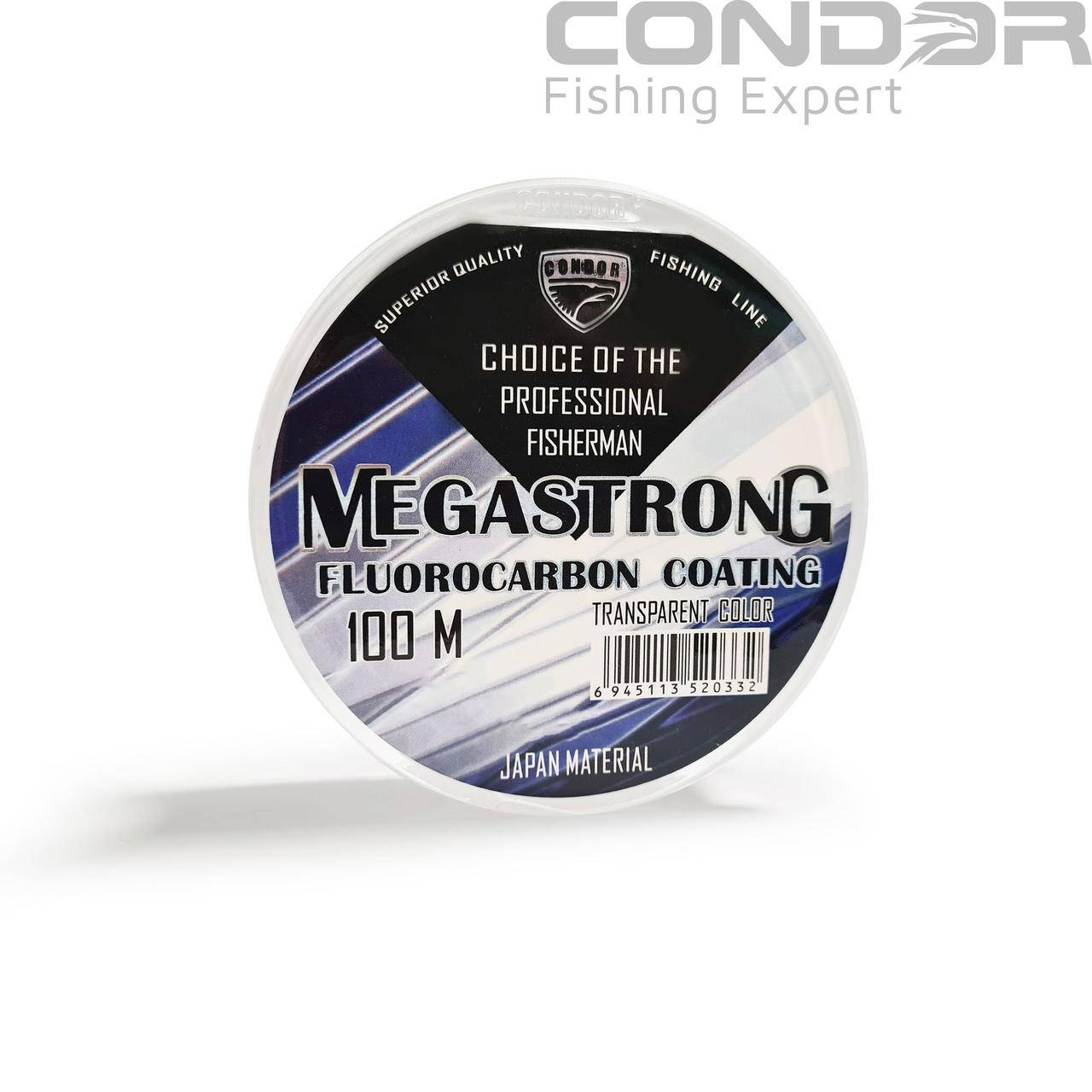 

Леска Сondor МEGASTRONG FLUROCARBON COATING 100м, 0.30