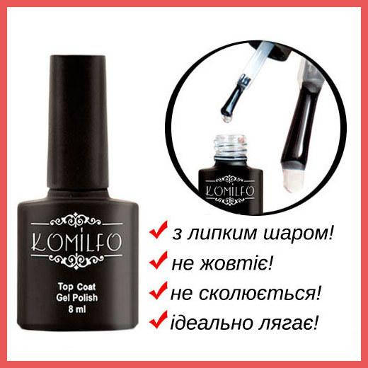 

Топ Komilfo Wipe Top, 8 мл