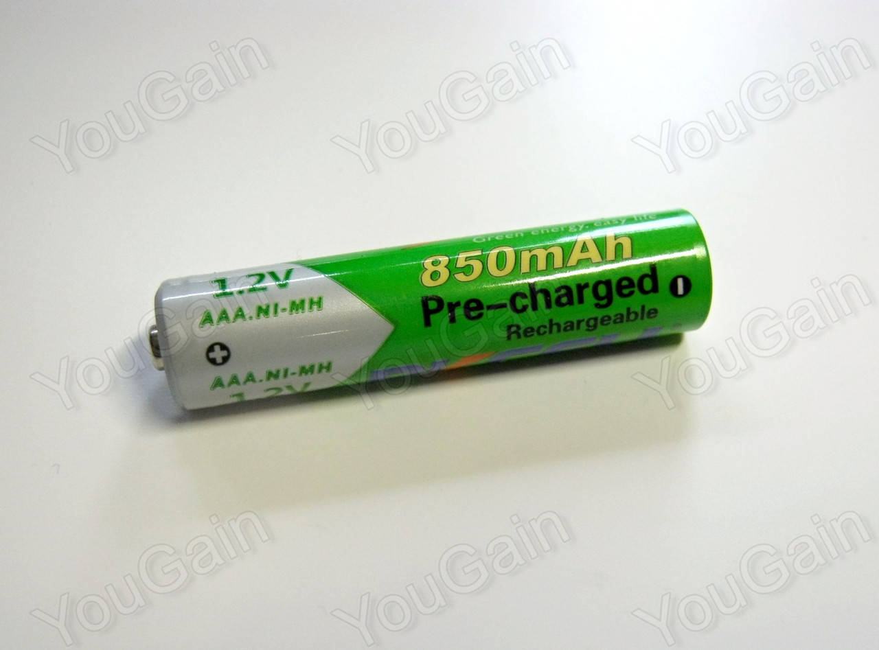 

Аккумуляторы Ni-Mh PKCELL AAA 850 мA/ч (реальная емкость). (1 штука)